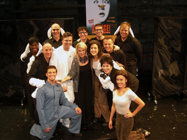 Photo Flash: Joan Rivers Visits SILENCE THE MUSICAL Image