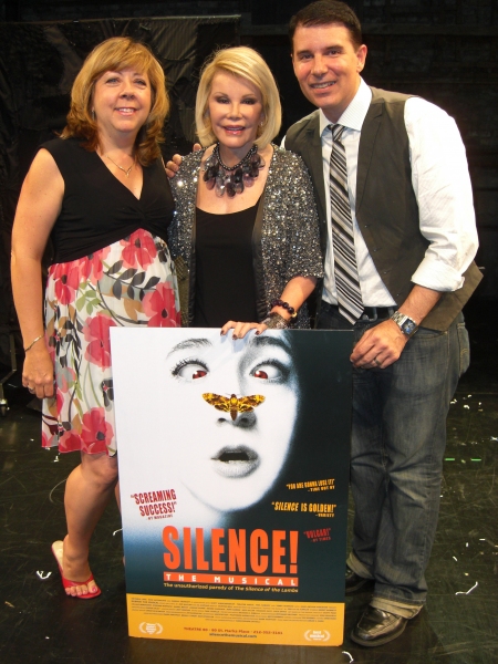 Photo Flash: Joan Rivers Visits SILENCE THE MUSICAL Image