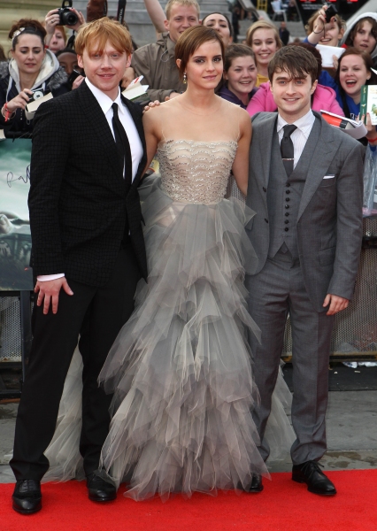 Rupert Grint, Emma Watson and Daniel Radcliffe Photo