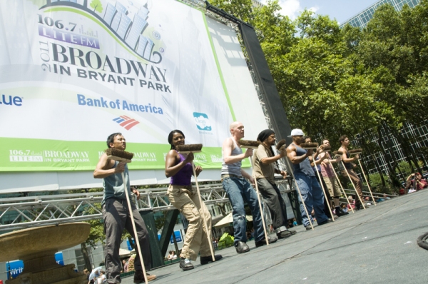 Photo Coverage: SISTER ACT, BABY IT'S YOU et al. Launch Broadway in Bryant Park! Image