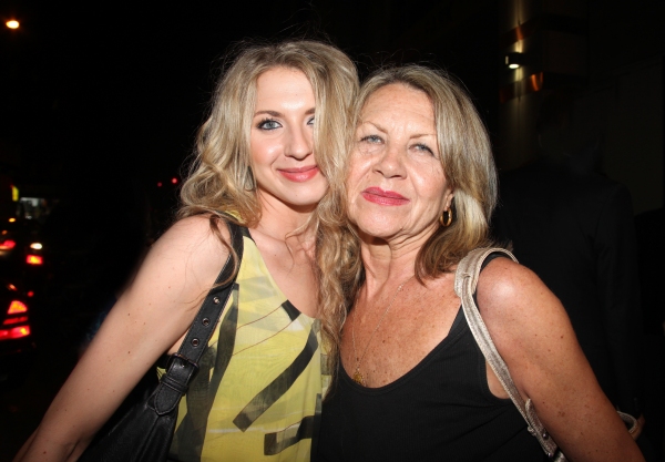 EXCLUSIVE! Nina Arianda & Mom attending the Opening Night Performance of The Manhatta Photo