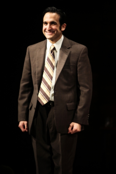 Jeremy Cohen at the Opening Night Performance Curtain Call for The Manhattan Theatre  Photo