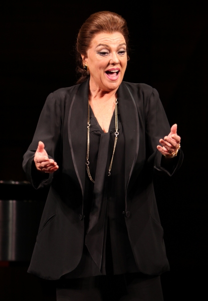 Tyne Daly as Maria Callas at the Opening Night Performance Curtain Call for The Manha Photo