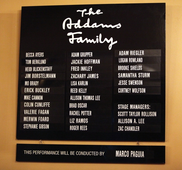 Photo Coverage: Brooke Shields Opens in THE ADDAMS FAMILY - Curtain Call! Image