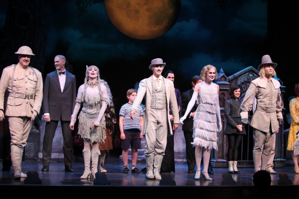 Photo Coverage: Brooke Shields Opens in THE ADDAMS FAMILY - Curtain Call! Image