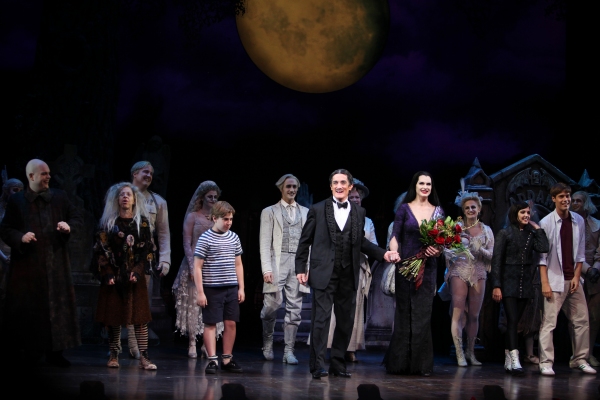 Photo Coverage: Brooke Shields Opens in THE ADDAMS FAMILY - Curtain Call! Image