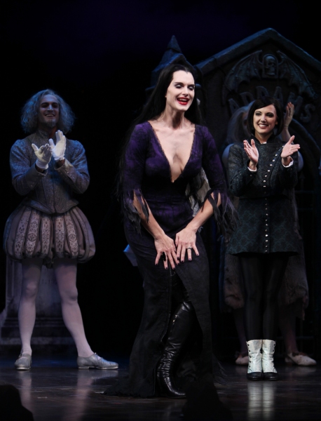 Photo Coverage: Brooke Shields Opens in THE ADDAMS FAMILY - Curtain Call! Image