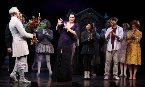 Photo Coverage: Brooke Shields Opens in THE ADDAMS FAMILY - Curtain Call! Image