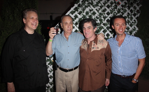 Rick Elice, Marshall Brickman, Roger Rees & Andrew Lippa attending the After Performa Photo