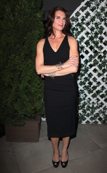 Brooke Shields attending the After Performance Reception for Brooke Shields debut in  Photo