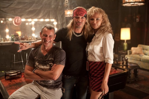 Adam Shankman, Bret Michaels, Malin Akerman Photo