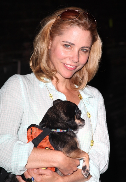 Kerry Butler Backstage at Broadway Barks Lucky 13th Annual Adopt-a-thon  in New York  Photo