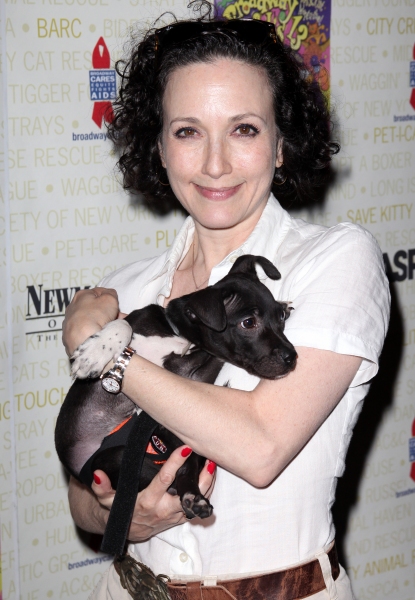 Bebe Neuwirth Backstage at Broadway Barks Lucky 13th Annual Adopt-a-thon  in New York Photo