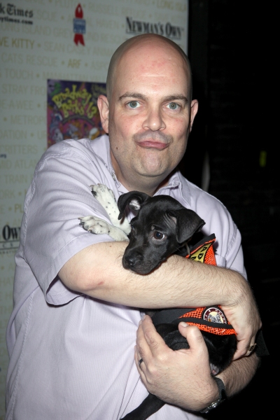 Brad Oscar Backstage at Broadway Barks Lucky 13th Annual Adopt-a-thon  in New York Ci Photo
