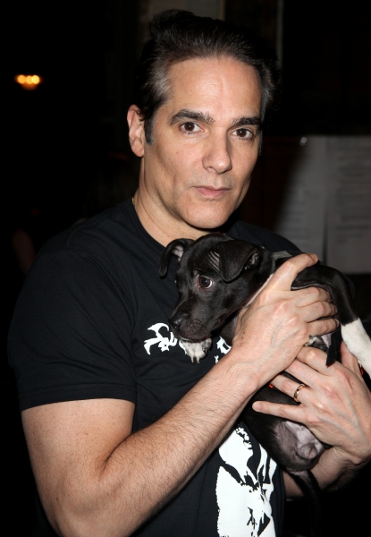 Yul Vazquez Backstage at Broadway Barks Lucky 13th Annual Adopt-a-thon  in New York C Photo