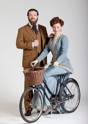 Rod Brogan stars as George Bernard Shaw and Angela Pierce as Charlotte Payne-Townshen Photo