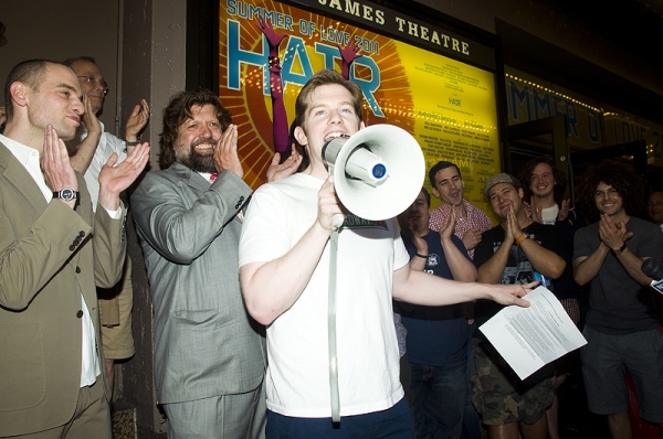 Photo Coverage: Broadway Impact Makes Gay Marriage Announcement Image