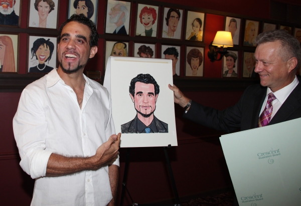 Bobby Cannavale & Max Klimavicius attending the celebration as Sardi's honors all fiv Photo