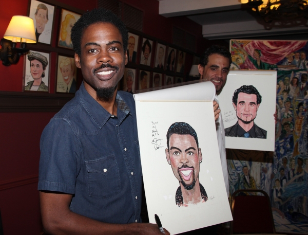 Chris Rock & Bobby Cannavale attending the celebration as Sardi's honors all five cas Photo