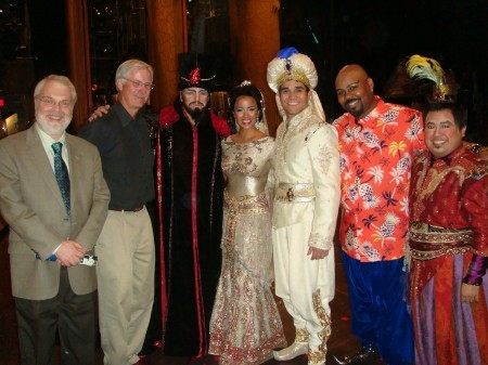Photo Flash: Ron Clements and John Musker Visit 5th Avenue's ALADDIN Image