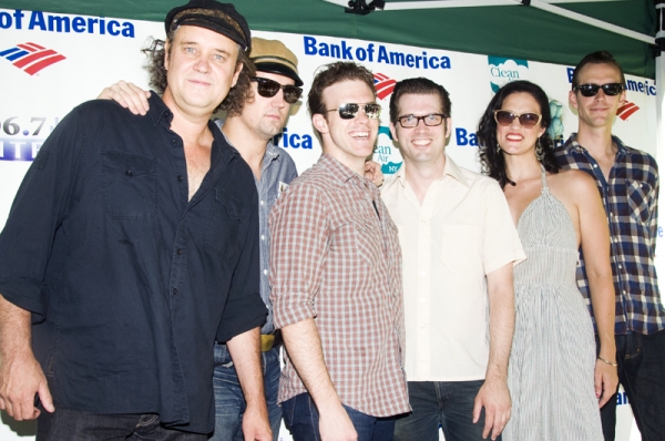 Photo Coverage: Aaron Tveit, Christopher Sieber, et al. Perform at Broadway in Bryant Park! Image