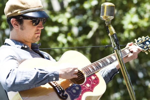 Photo Coverage: Aaron Tveit, Christopher Sieber, et al. Perform at Broadway in Bryant Park!  Image