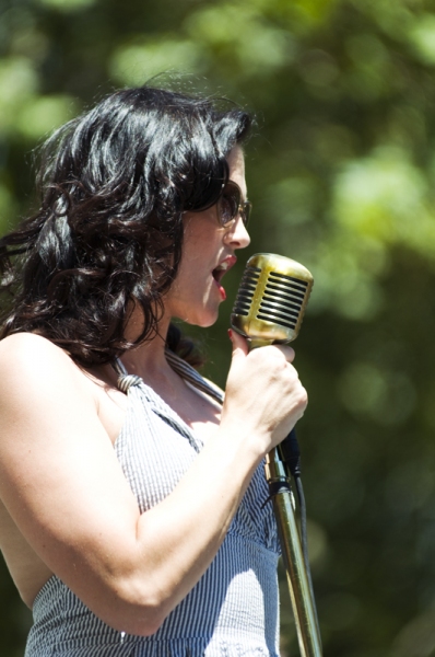 Photo Coverage: Aaron Tveit, Christopher Sieber, et al. Perform at Broadway in Bryant Park! Image