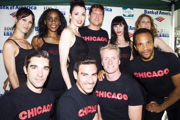 Photo Coverage: Aaron Tveit, Christopher Sieber, et al. Perform at Broadway in Bryant Park! 