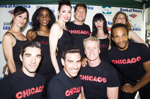 Photo Coverage: Aaron Tveit, Christopher Sieber, et al. Perform at Broadway in Bryant Park! Image