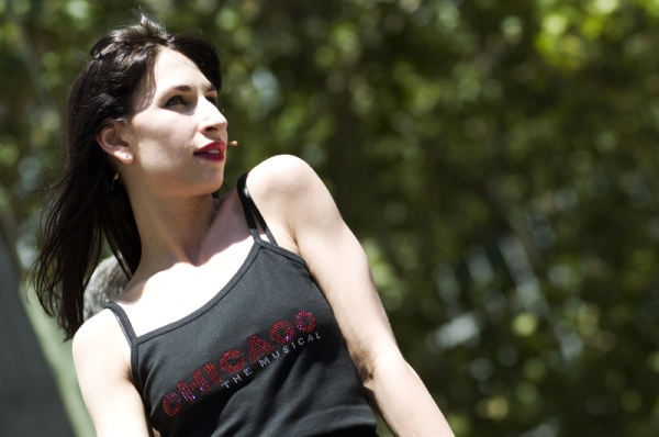 Photo Coverage: Aaron Tveit, Christopher Sieber, et al. Perform at Broadway in Bryant Park! Image
