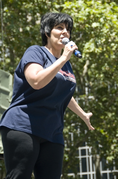 Photo Coverage: Aaron Tveit, Christopher Sieber, et al. Perform at Broadway in Bryant Park! Image