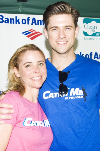 Photo Coverage: Aaron Tveit, Christopher Sieber, et al. Perform at Broadway in Bryant Park! Image