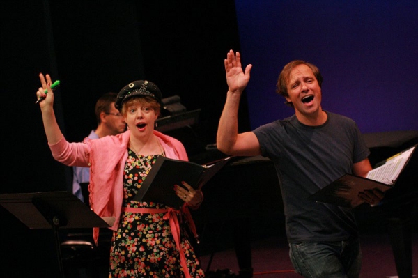 Photo Flash: OH, COWARD! in Rehearsal! Image