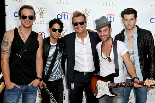 Photo Coverage: Frenchie Davis, Blake Lewis and Honor Society Perform at The Grove's Summer Concerts Image
