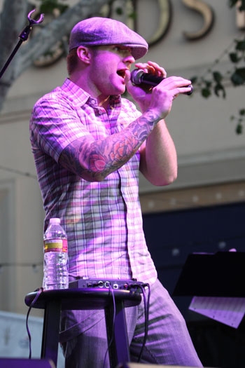 Blake Lewis performs at The Grove Summer Concerts Series Photo