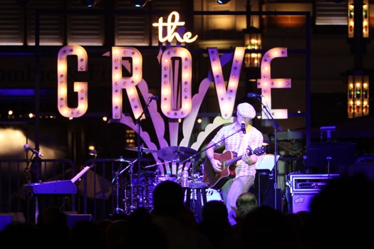 Blake Lewis performs at The Grove Summer Concerts Series Photo