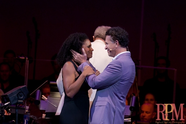 Audra McDonald and Brian Stokes Mitchell.  Photo