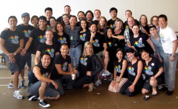 Photo Flash: Lea Salonga, Telly Leung and the Cast of ALLEGIANCE Surprise George Takei!  Image