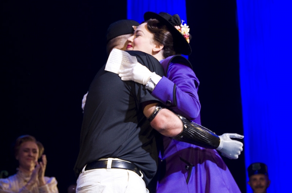 Photo Coverage: Sergeant Leroy Petry Visits MARY POPPINS! Image