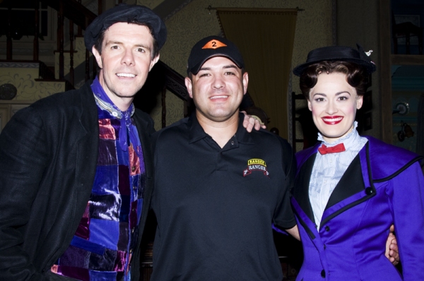 Photo Coverage: Sergeant Leroy Petry Visits MARY POPPINS! Image