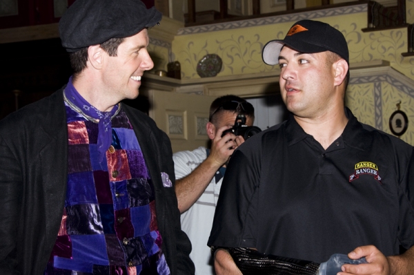 Photo Coverage: Sergeant Leroy Petry Visits MARY POPPINS! Image