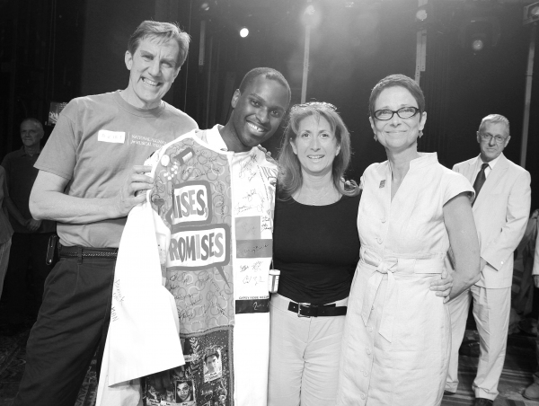 Nick Wyman, Arbender Robinson, Rebecca Kim Jordan (AEA 2nd V.P. Chair, ACCA) & Actors Photo