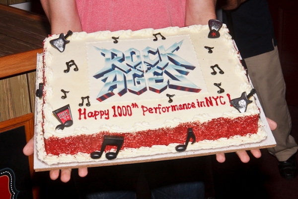 Photo Coverage: ROCK OF AGES Celebrates 1000 Performances on Broadway Image