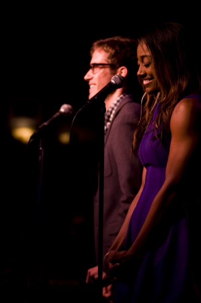 Anderson Davis & Patina Miller Photo