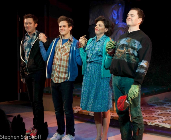 Stanley Bahorek,Taylor Trensch, Jill Abramovitz,Adam Monley Photo