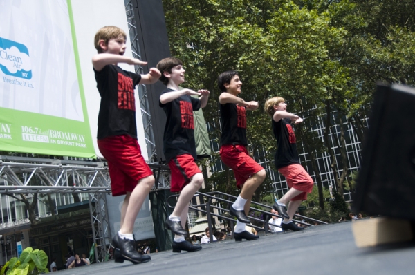 Photo Coverage: ADDAMS FAMILY, MEMPHIS, et al. Perform at Broadway in Bryant Park! Image