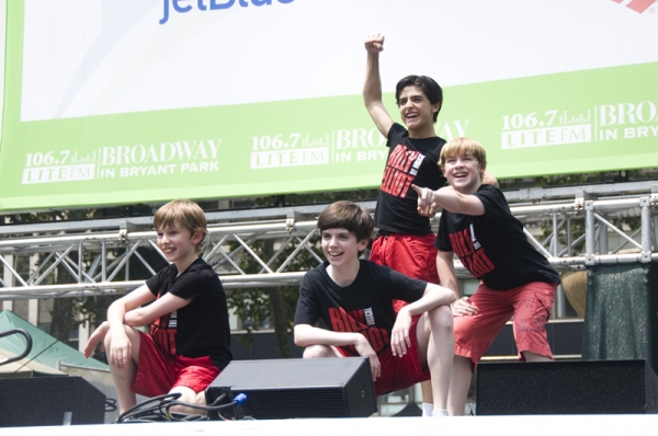Photo Coverage: ADDAMS FAMILY, MEMPHIS, et al. Perform at Broadway in Bryant Park! Image