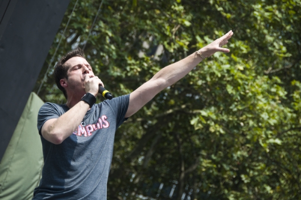 Photo Coverage: ADDAMS FAMILY, MEMPHIS, et al. Perform at Broadway in Bryant Park! 