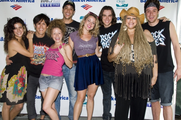 Photo Coverage: ADDAMS FAMILY, MEMPHIS, et al. Perform at Broadway in Bryant Park! Image