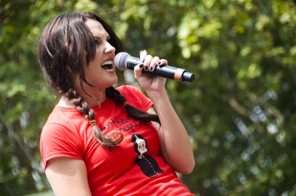Photo Coverage: ADDAMS FAMILY, MEMPHIS, et al. Perform at Broadway in Bryant Park! Image